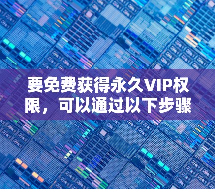 要免费获得永久VIP权限，可以通过以下步骤操作UU加速器。以下步骤适用于大多数UU加速器