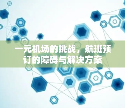 一元机场的挑战，航班预订的障碍与解决方案
