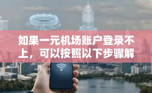 如果一元机场账户登录不上，可以按照以下步骤解决问题