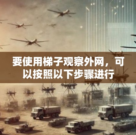 要使用梯子观察外网,可以按照以下步骤进行 要使用梯子观察外网,可以按照以下步骤进行