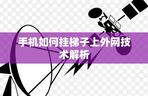 手机如何挂梯子上外网技术解析